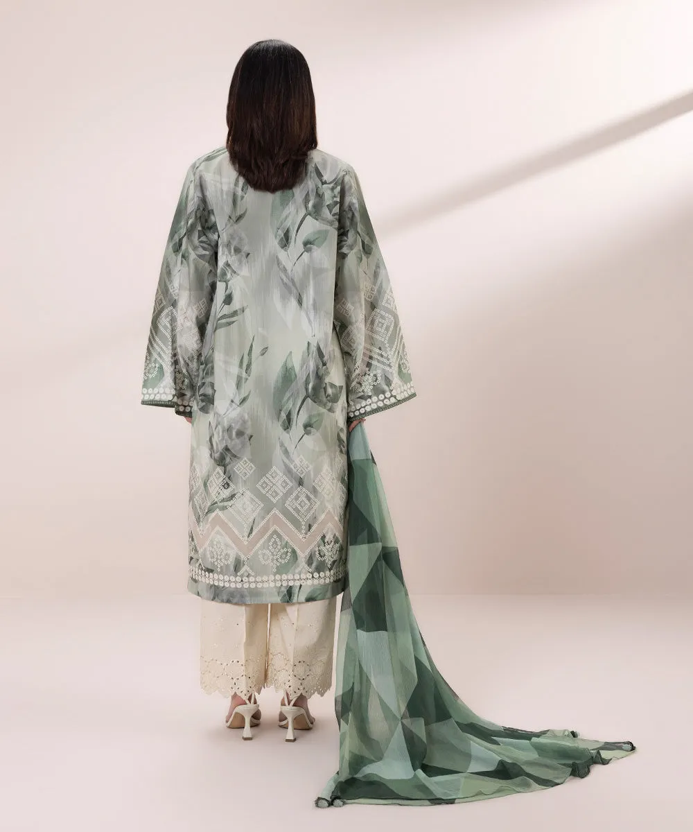 2 Piece - Printed Lawn Suit