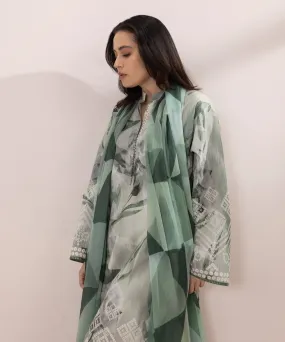 2 Piece - Printed Lawn Suit