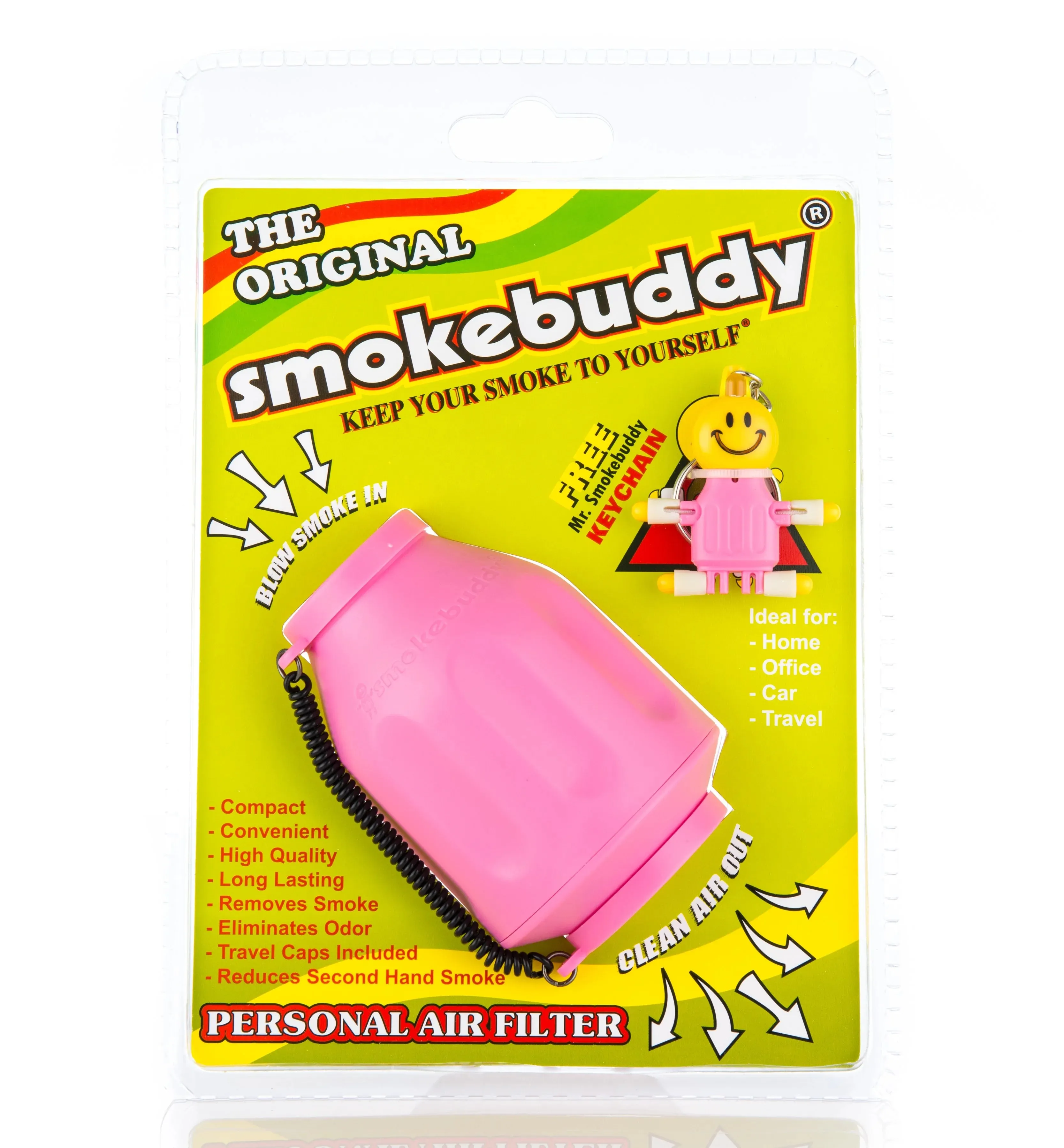 Air Filter - Smoke Buddy Original - Pink