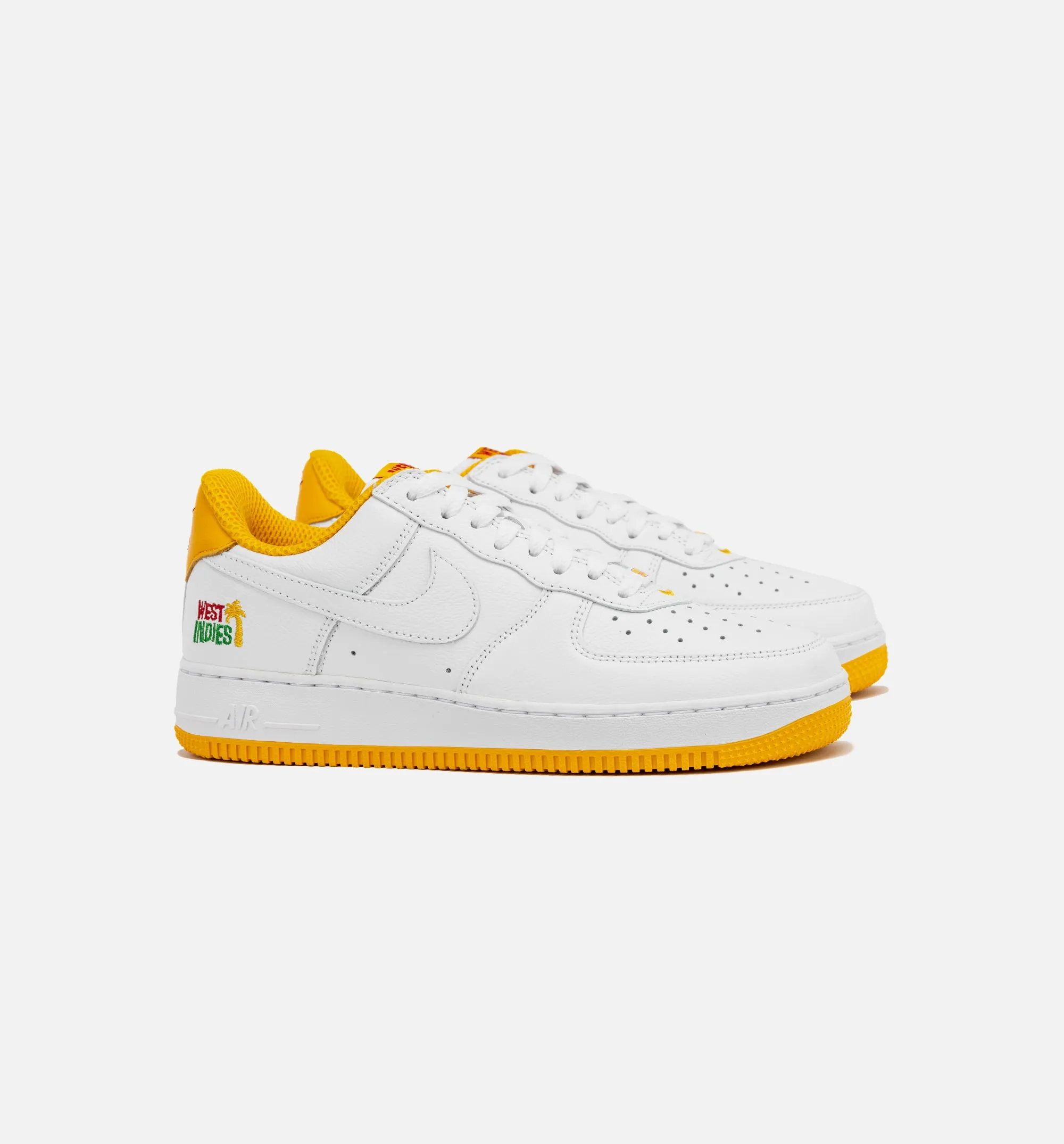 Air Force 1 Low West Indies Mens Lifestyle Shoe - White/University Gold