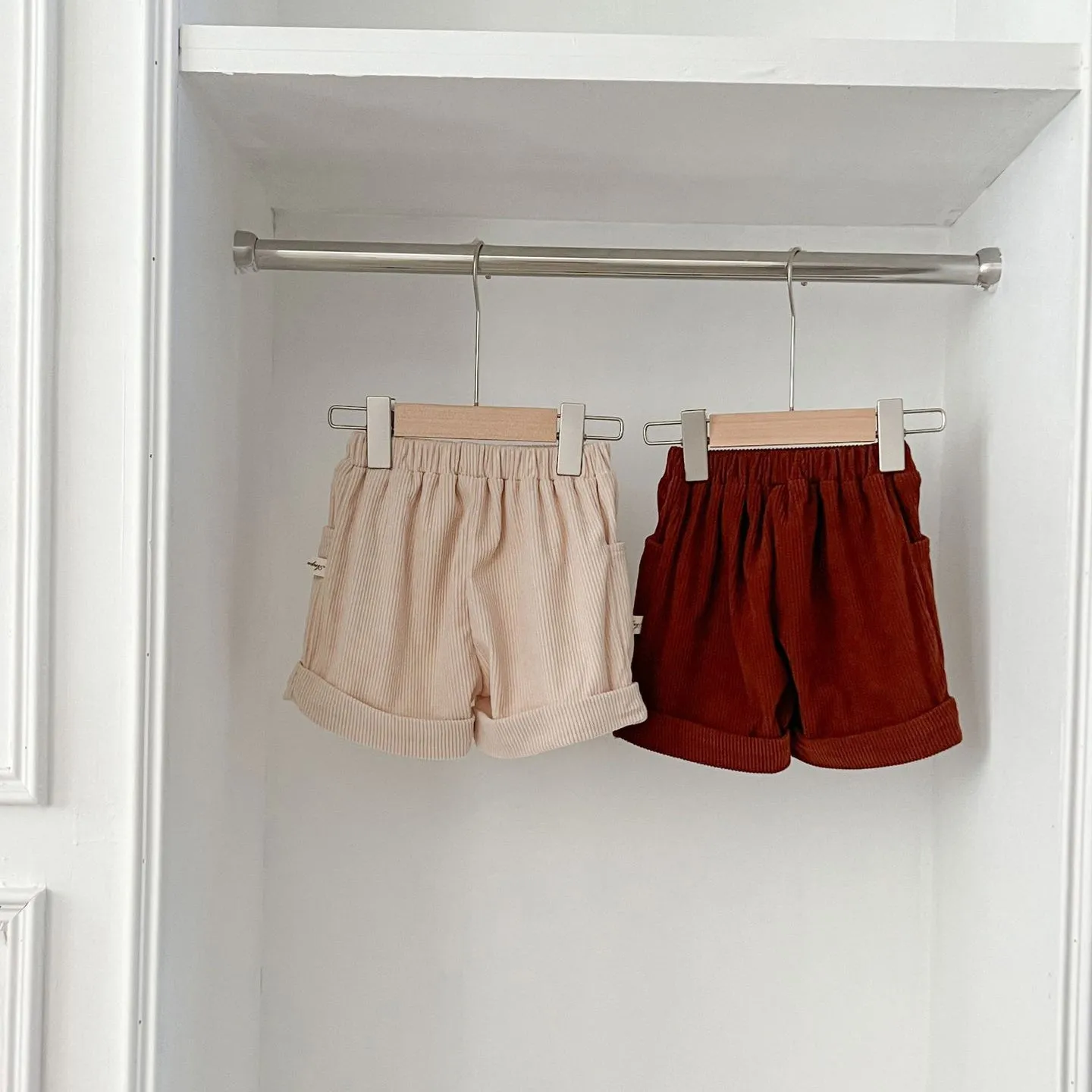 Baby Kid Girls Solid Color Shorts Wholesale 240301124