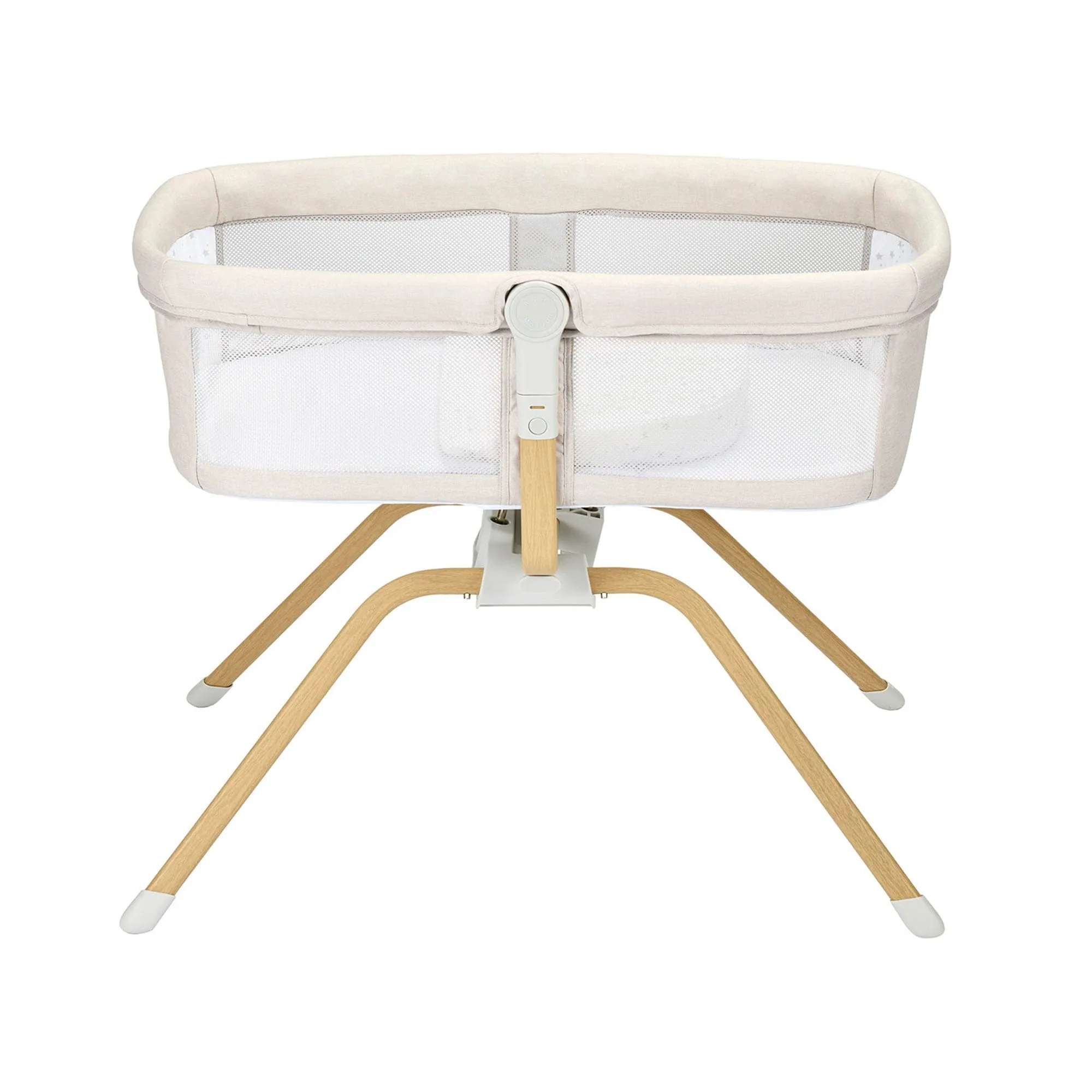 Babymore Air Motion Gliding Crib - Cream (Ex-Display)