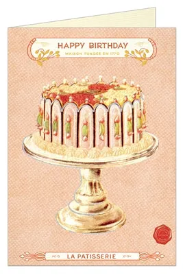  Birthday Cake  Card