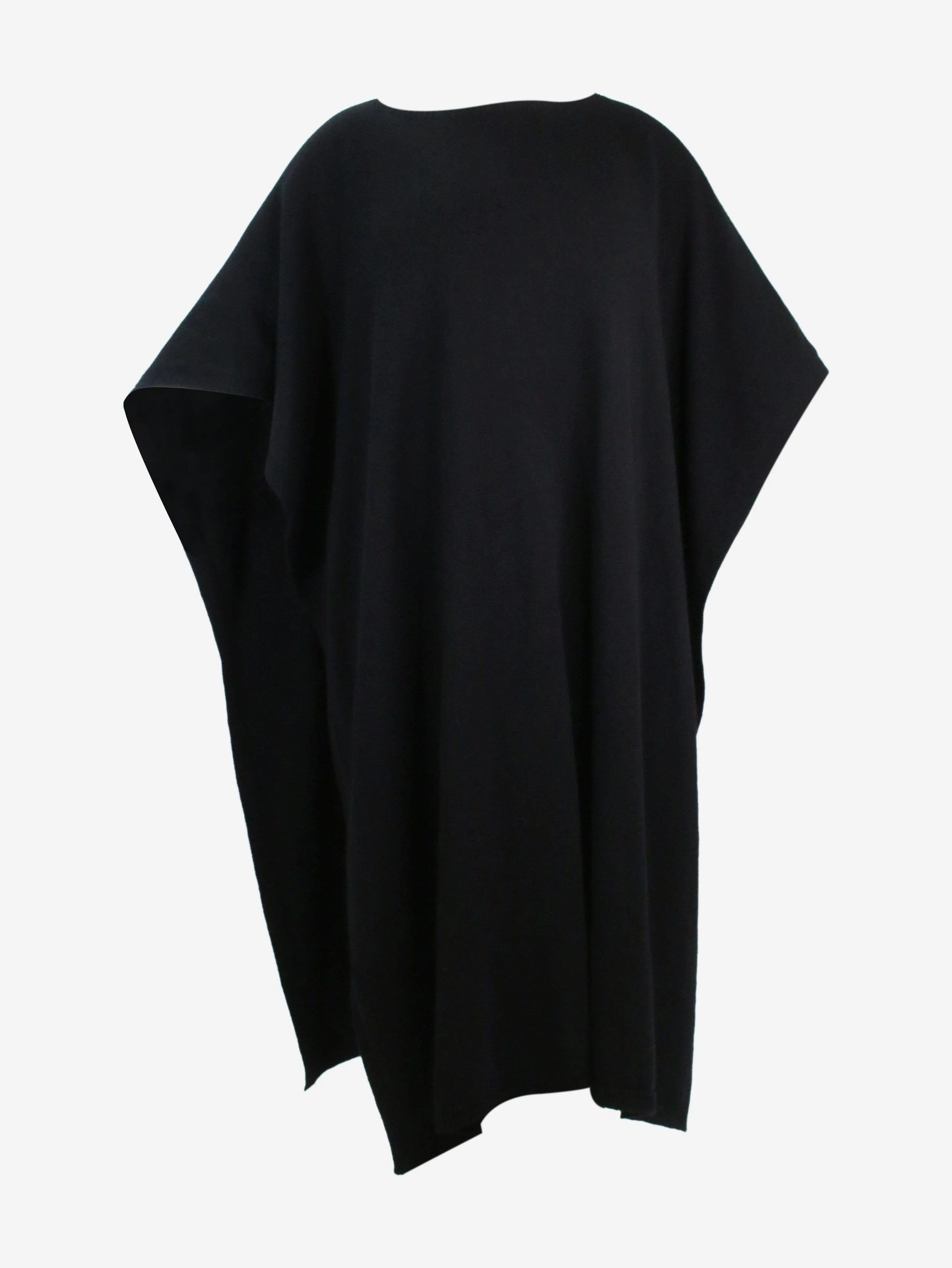 Black knit cape - One Size