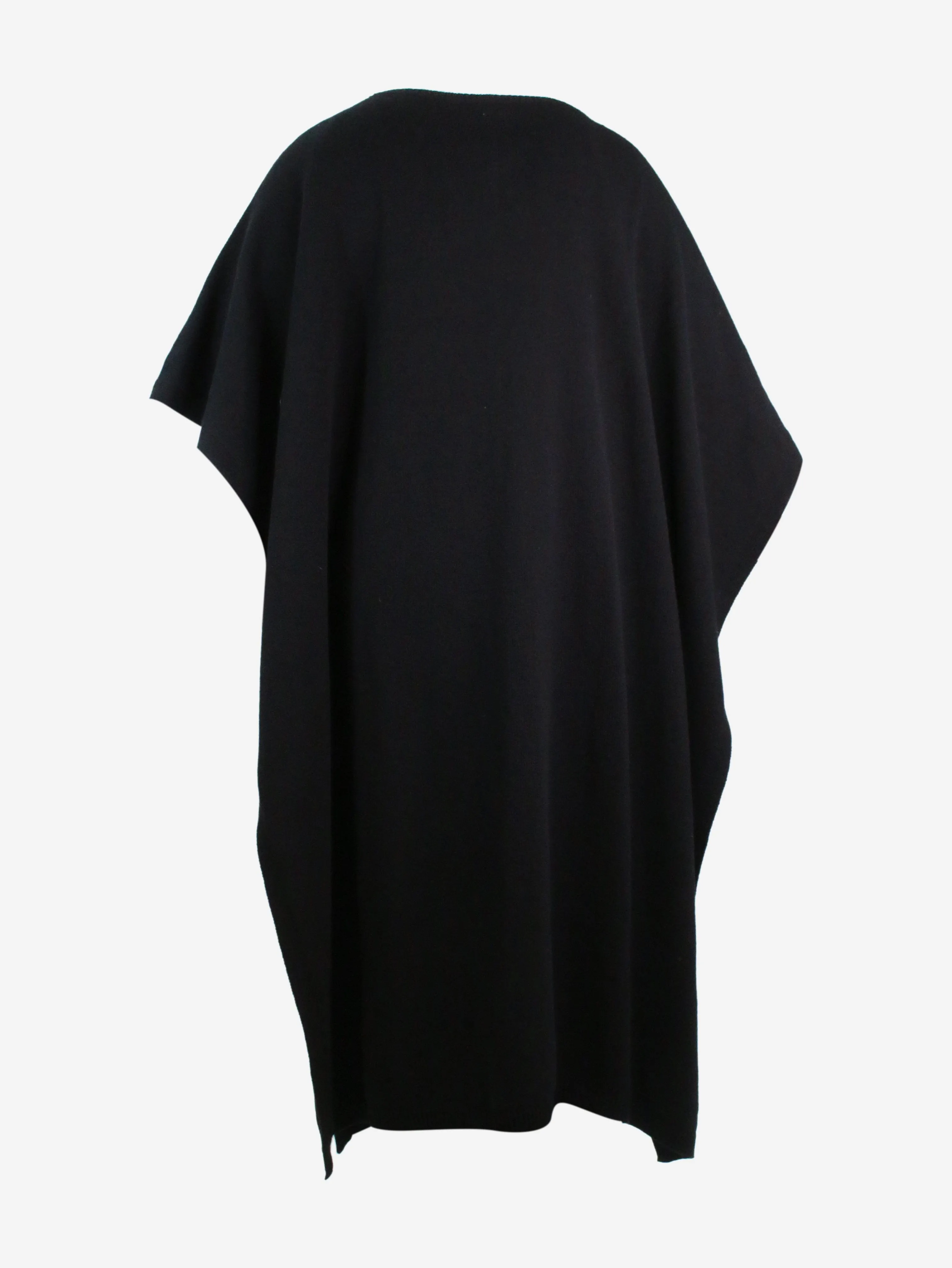 Black knit cape - One Size