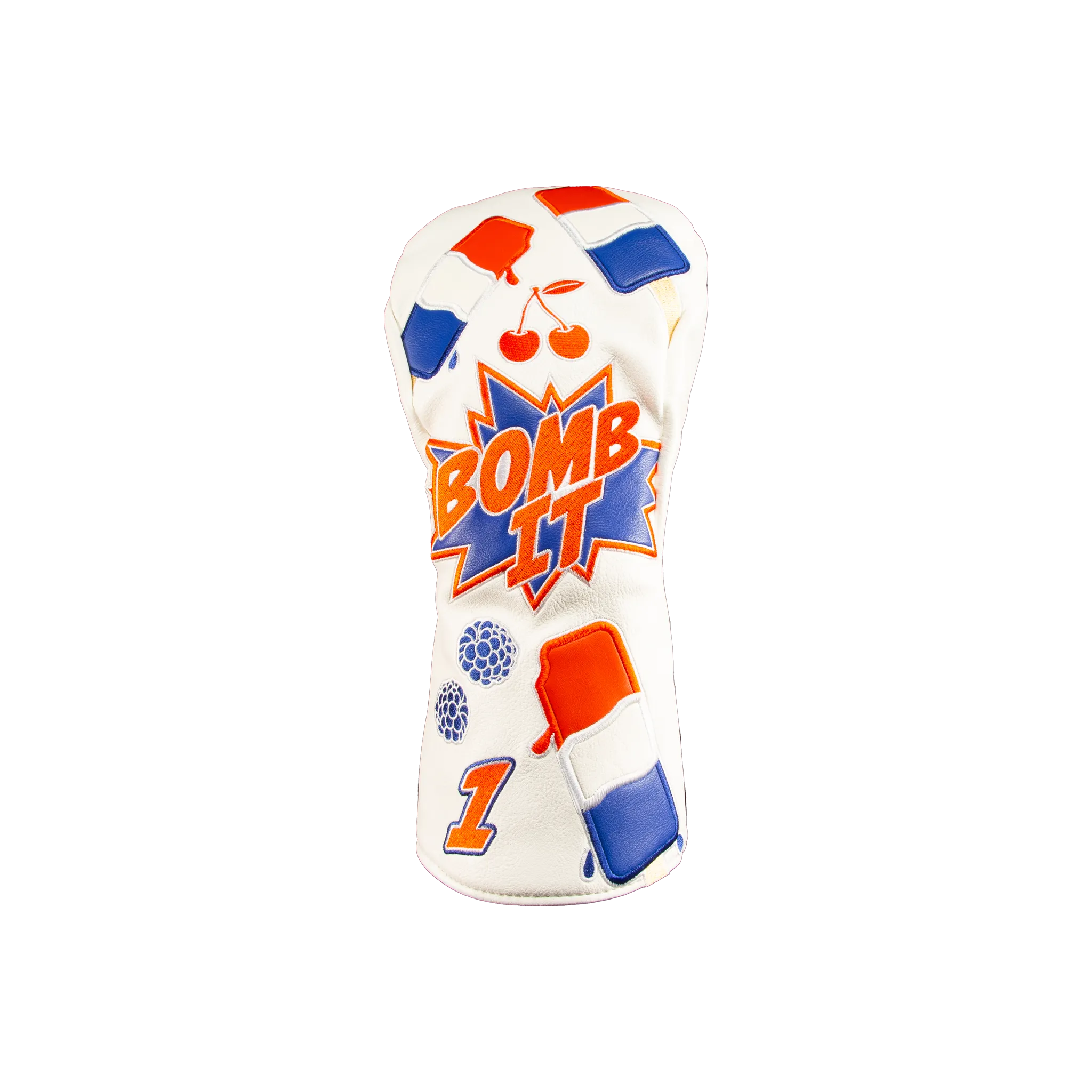 CMC Design Bomb It Driver Headcover- White