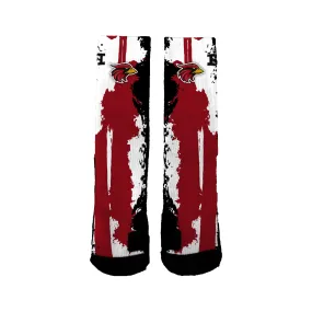 Corona Cardinals Eruption Socks