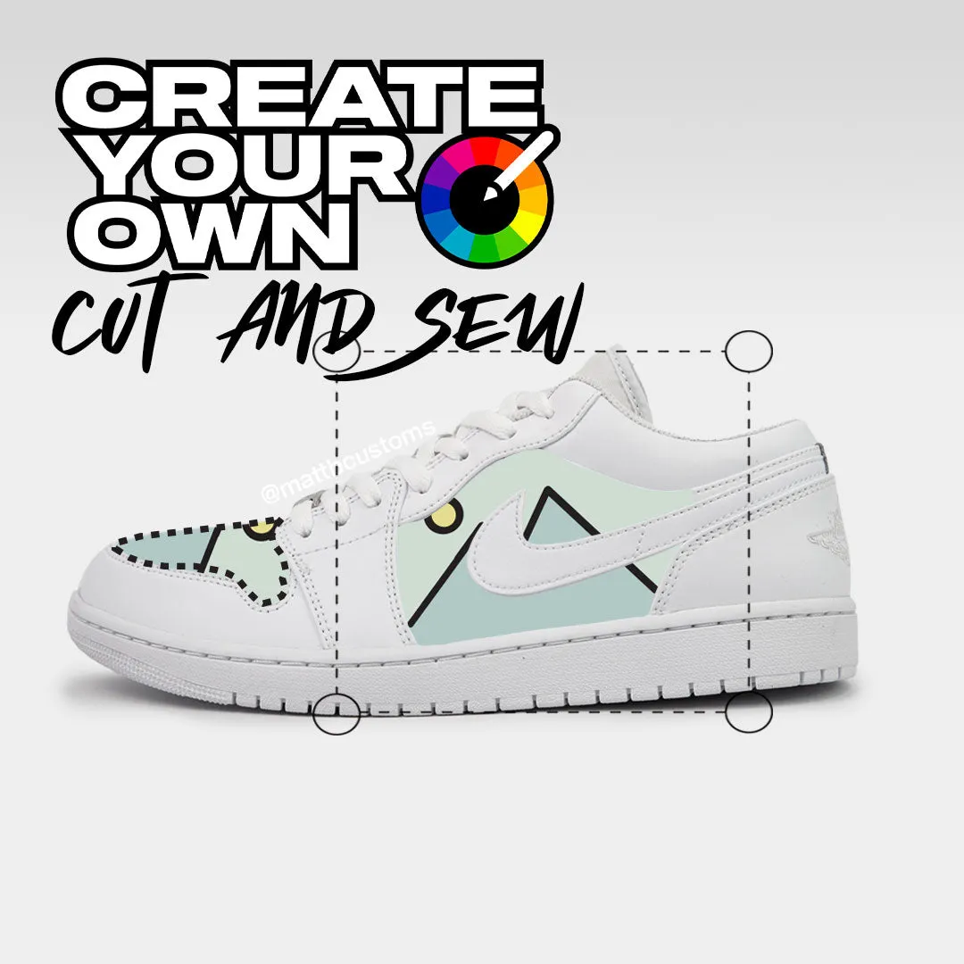 Cut & Sew (Create Your Own) - Jordan 1 Low Custom