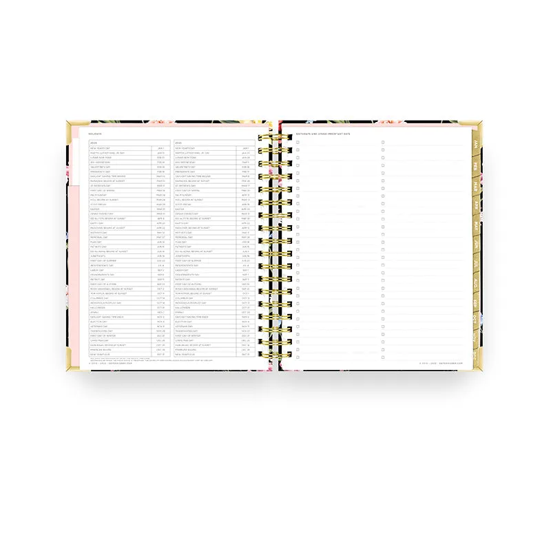 DAY DESIGNER | 2024 Daily Planner - Black Stripe