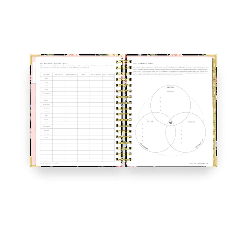 DAY DESIGNER | 2024 Daily Planner - Black Stripe