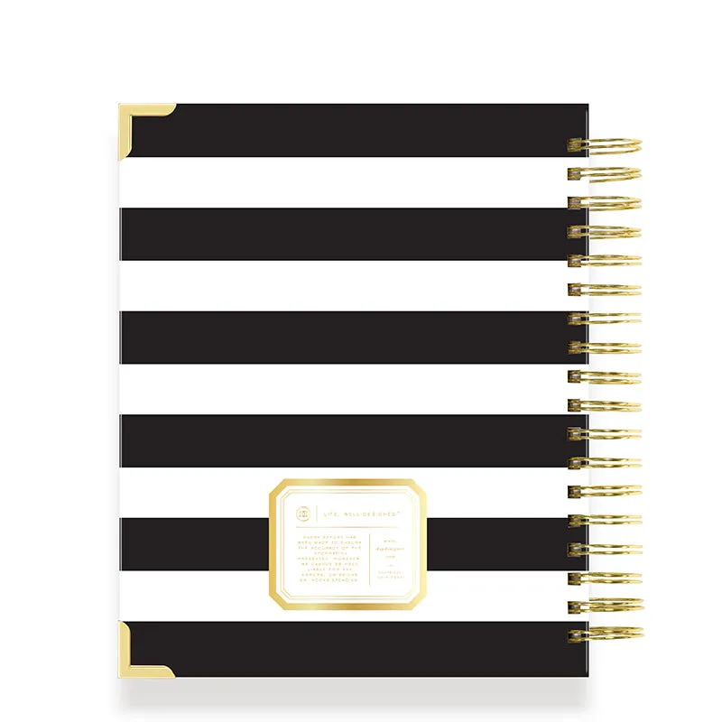 DAY DESIGNER | 2024 Daily Planner - Black Stripe