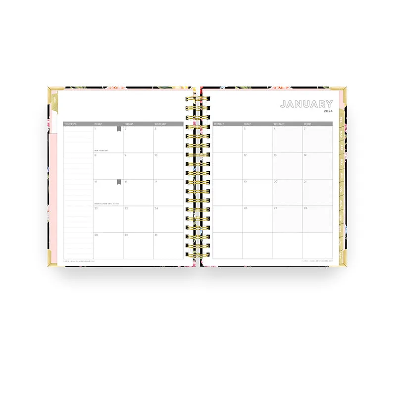 DAY DESIGNER | 2024 Daily Planner - Black Stripe