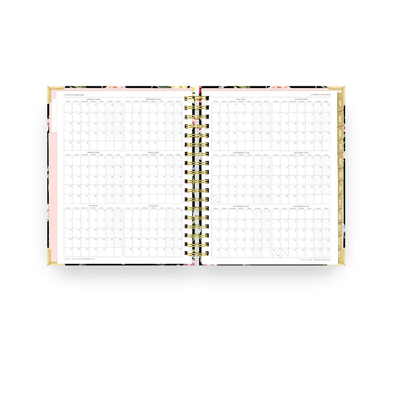 DAY DESIGNER | 2024 Daily Planner - Black Stripe