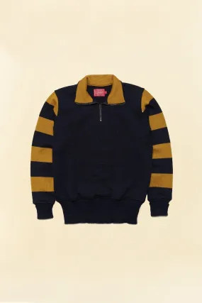 Dehen Motorcycle Sweater - Black / Gold