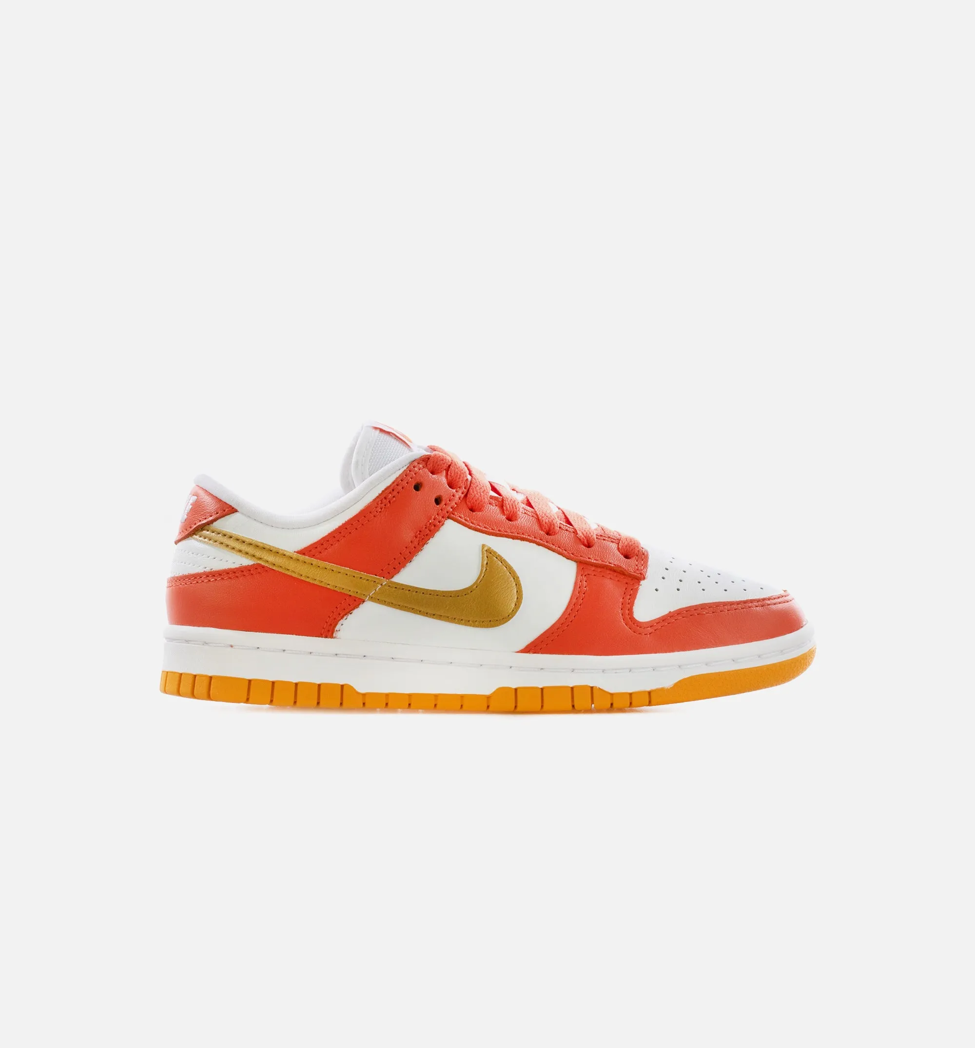 Dunk Low University Gold Womens Lifestyle Shoe - Orange/White/University Gold Limit One Per Customer