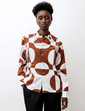 Duo Oval Patchwork LS Shirt