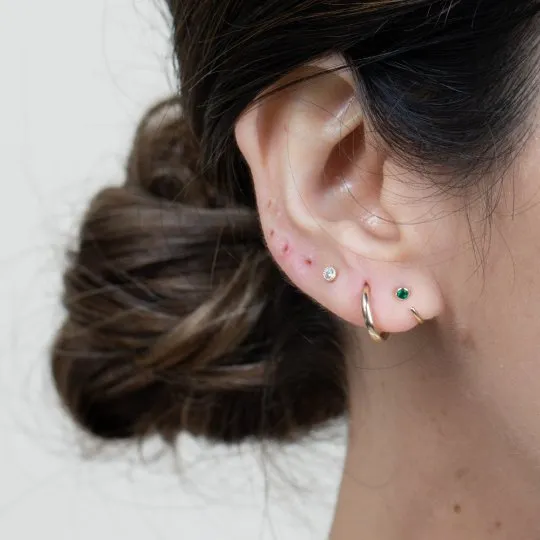 Emerald Ear Cuff