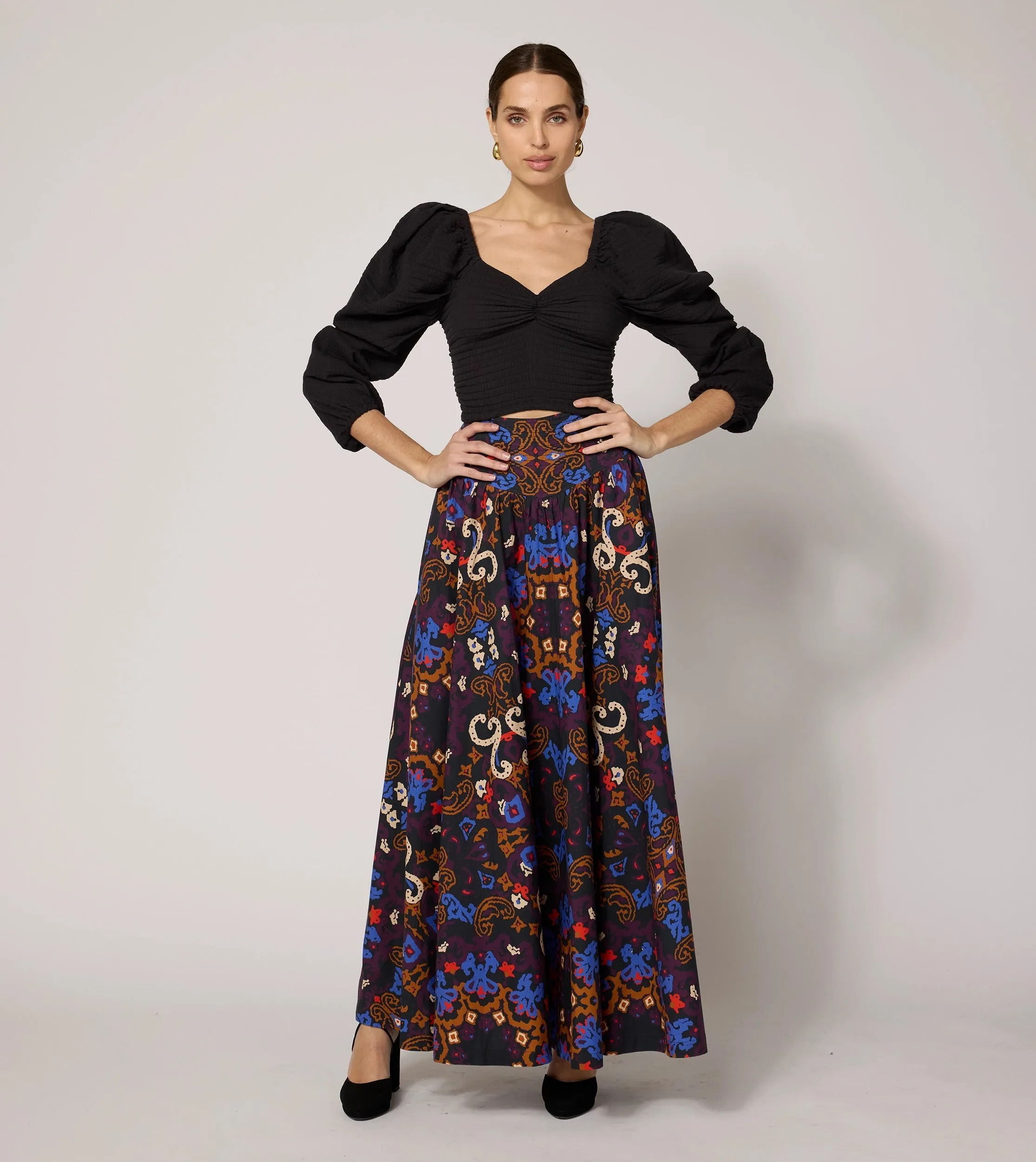 Esmeralda Ankle Skirt | Venezia