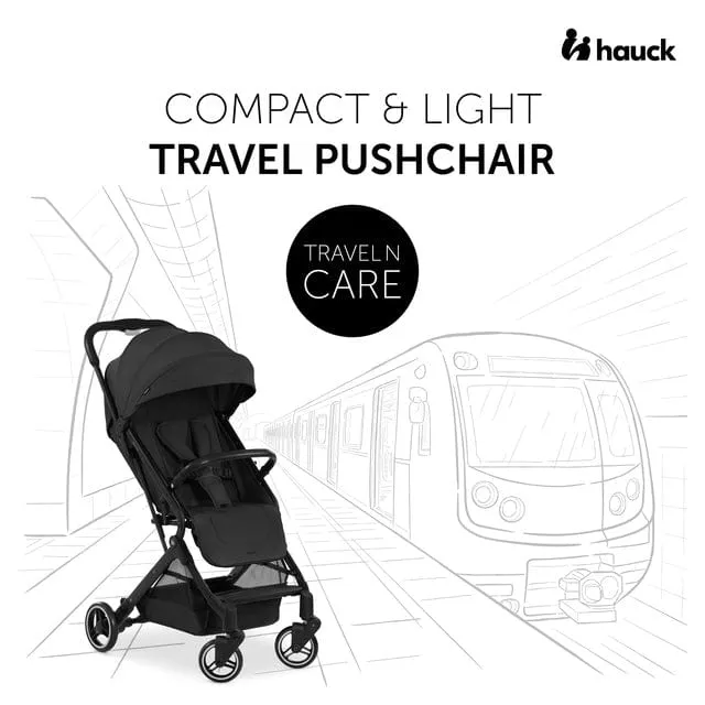 Hauck Travel N Care Pushchair - Black