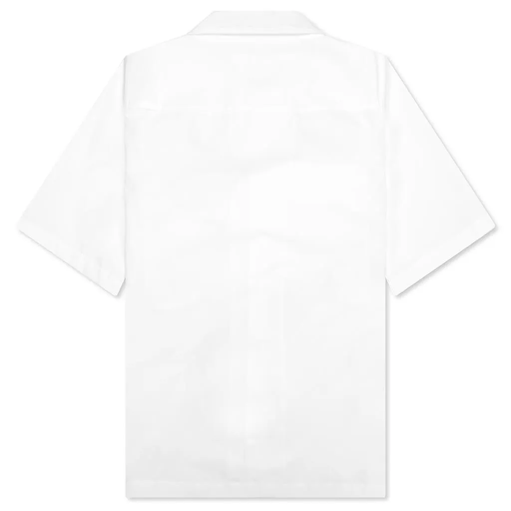 Heavy Organic Cotton Poplin Shirt - Optic White