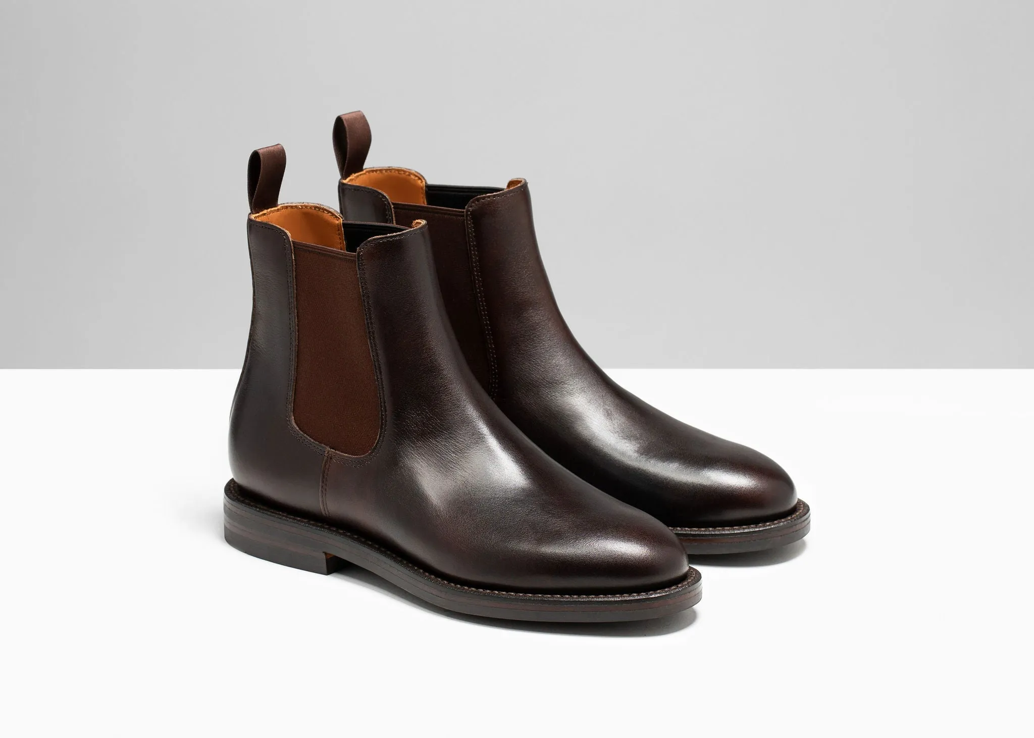 Josephine Chelsea Boot Chocolate Calf