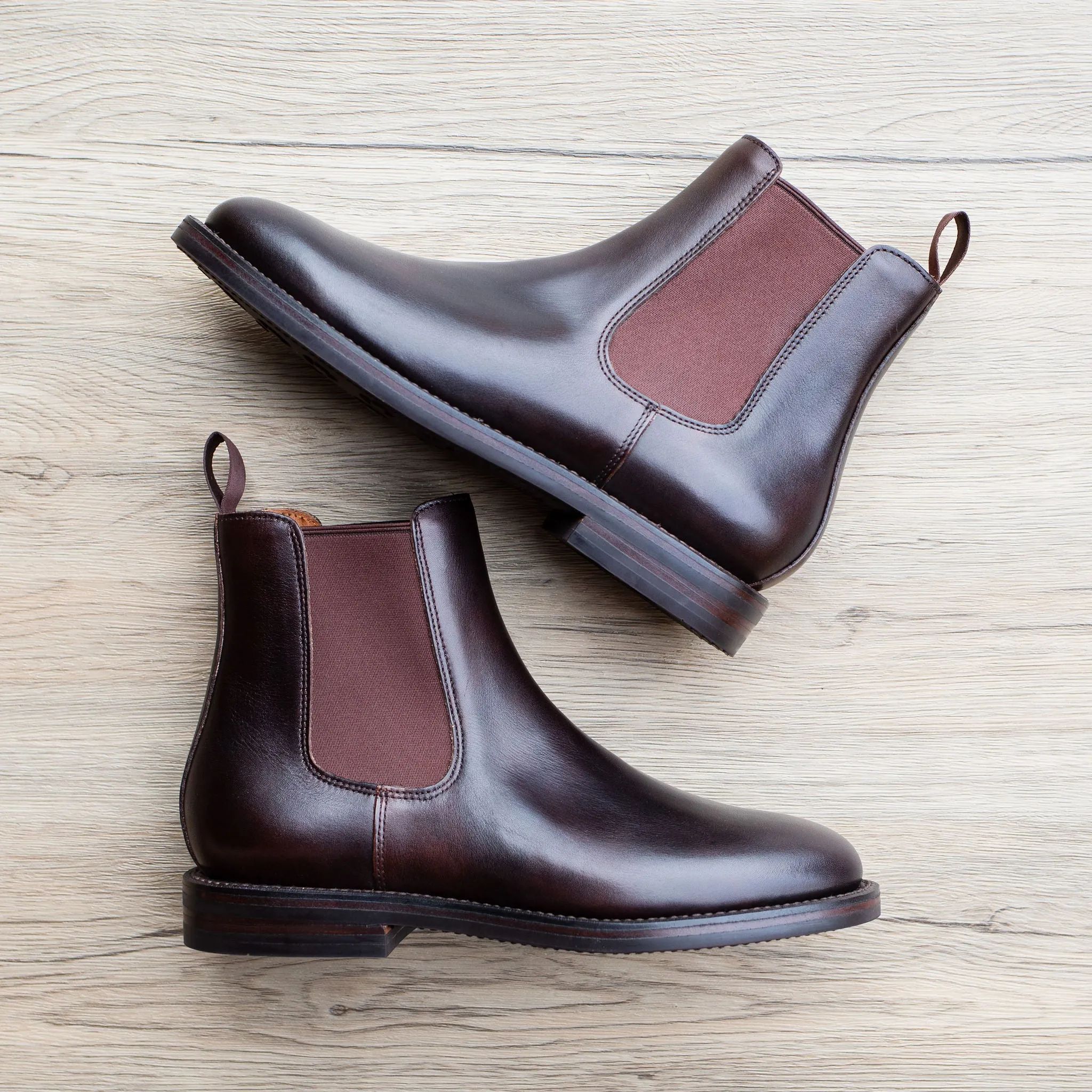 Josephine Chelsea Boot Chocolate Calf