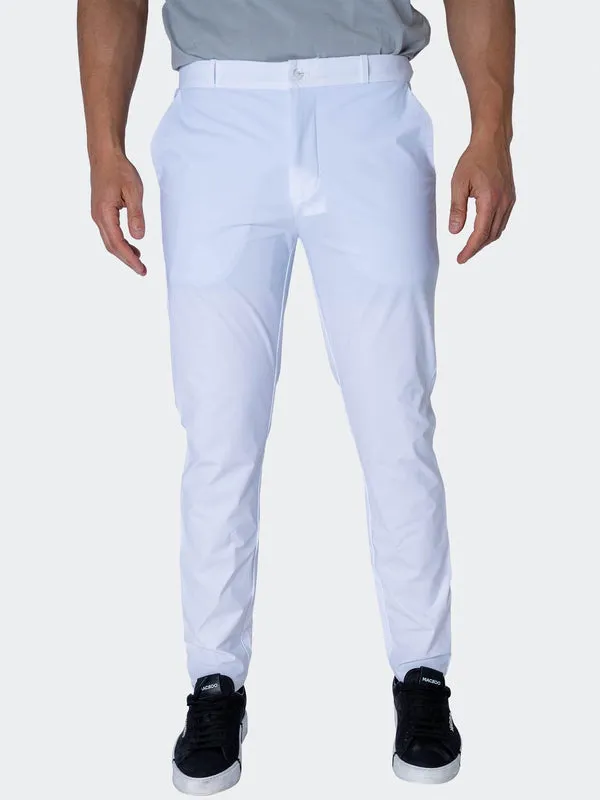 Maceoo Stretch Pant | Pants Cloud White