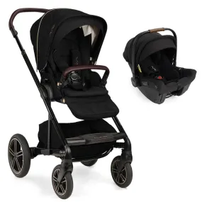 Nuna MIXX Next Pushchair and Pipa URBN Car Seat - Riveted