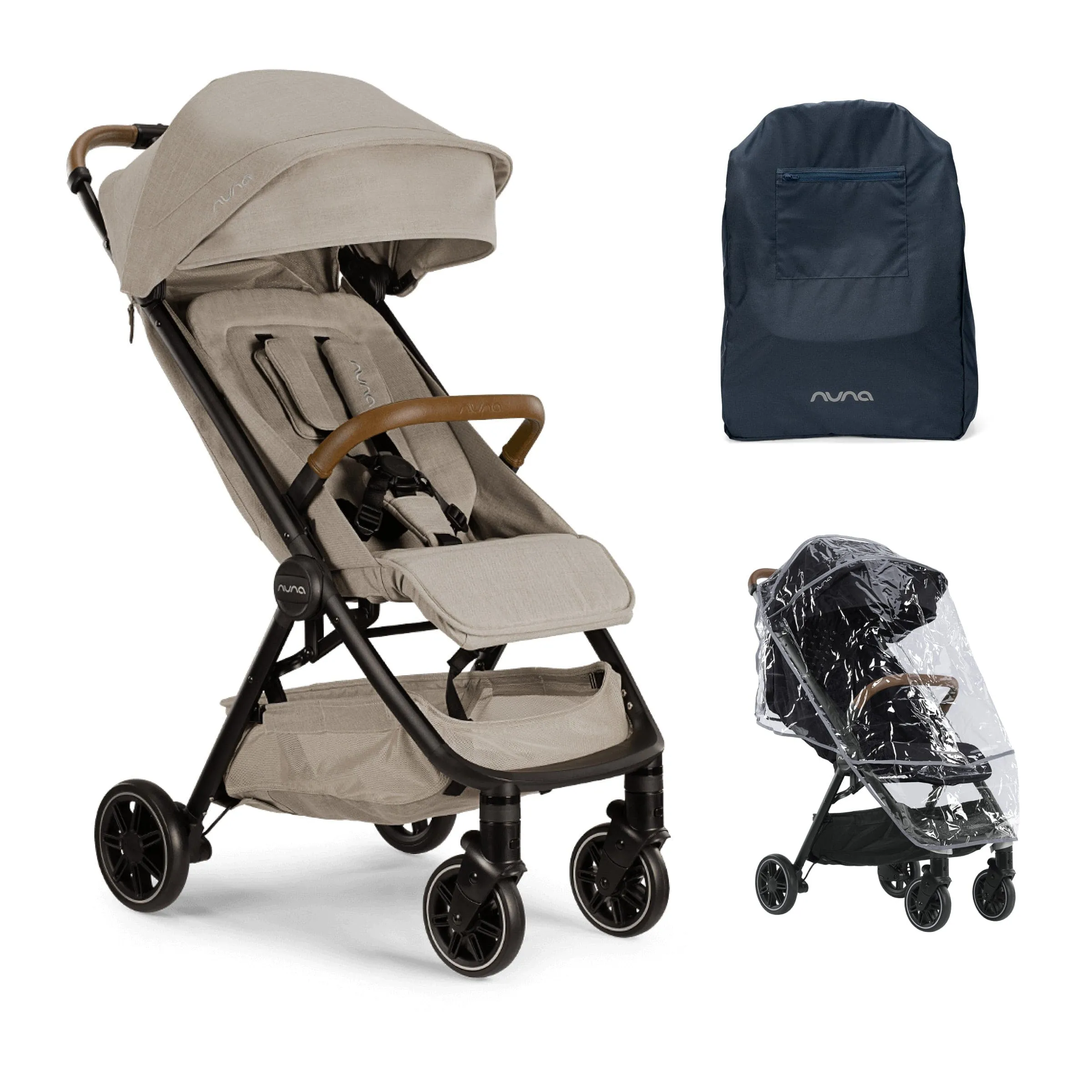 Nuna TRVL Compact Stroller - Hazelwood (2023)