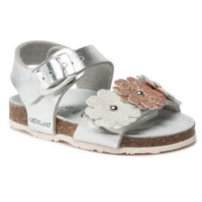 Scarpe bambina GRUNLAND art. AFRE SB1808 40 sandalo argento multi casual