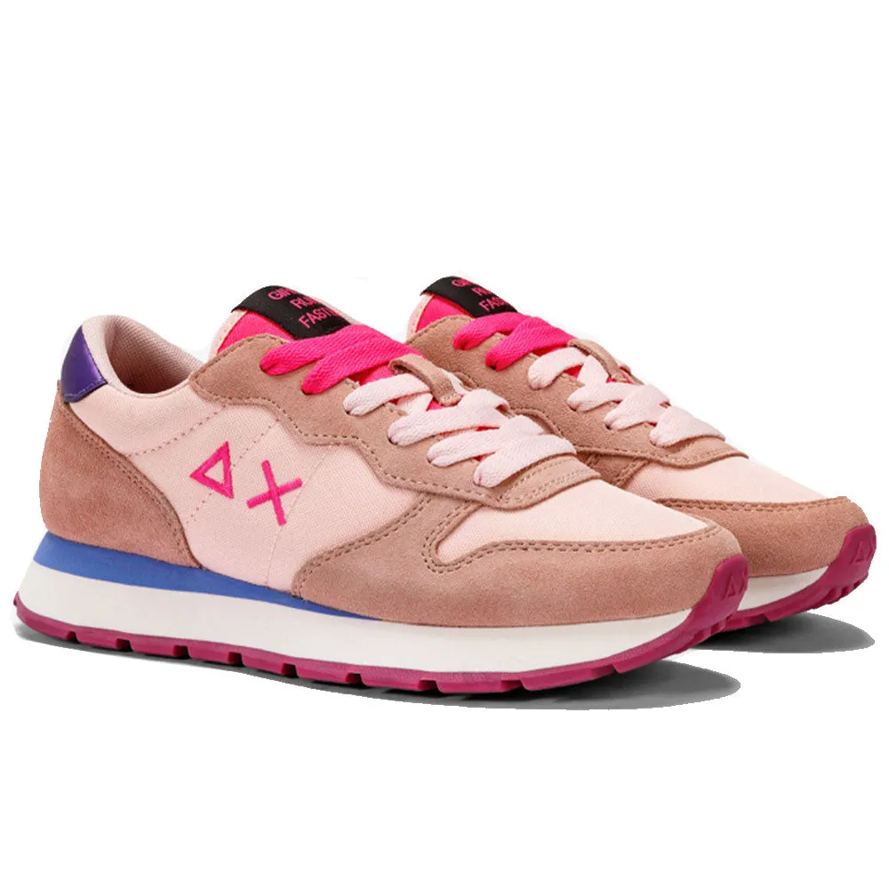 Scarpe Donna Sun68 Sneakers Ally Solid Nylon Rosa - Z43201