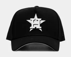 Shoe Palace Exclusive Houston Astros 9Forty Snapback Mens Hat (Black/White)