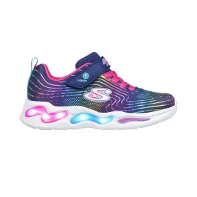 Skechers Preschool S-Lights Wavy Beams 302338LNVMT