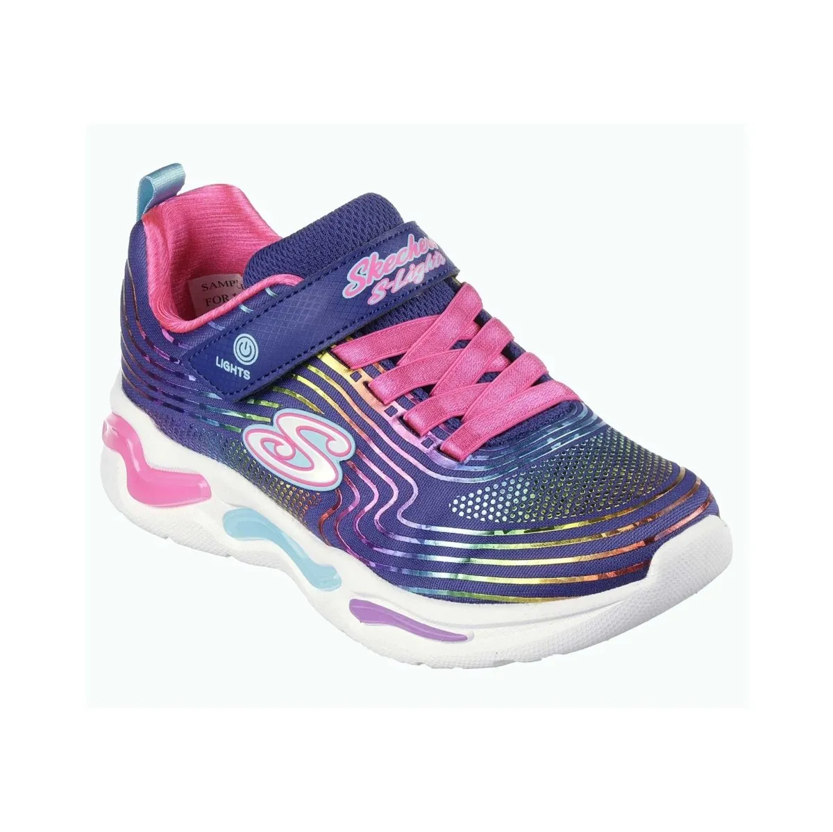 Skechers Preschool S-Lights Wavy Beams 302338LNVMT