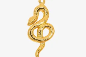 Snake Charm Wholesale 14K Gold, Solid 14K Gold, G101