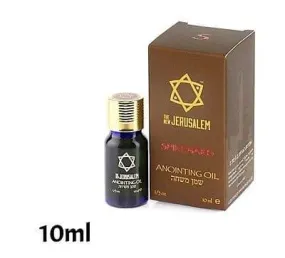 Spikenard Anointing Oil from Israel, Holy Spiritual from Jerusalem Blessed, Handmade with Natural Ingredients and Blessed for Ceremony, Religious Use, 10 ml - 0.34 Fl Oz