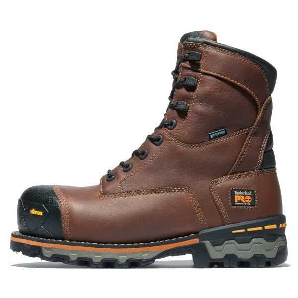 Timberland Pro Men's Boondock 8 Comp Toe WP Work Boot -Brown- TB189646214