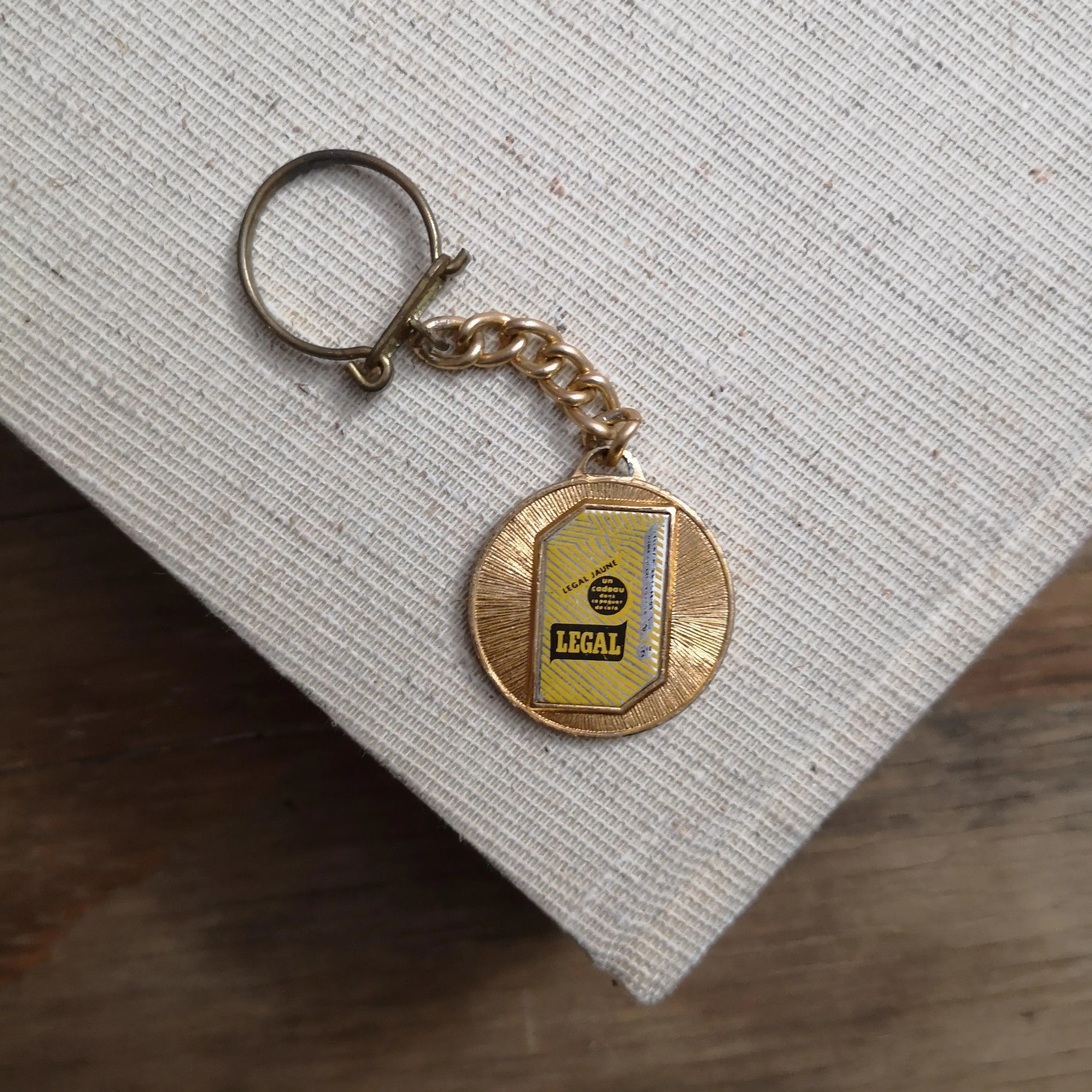 Vintage keyholder フランスヴィンテージキーホルダー