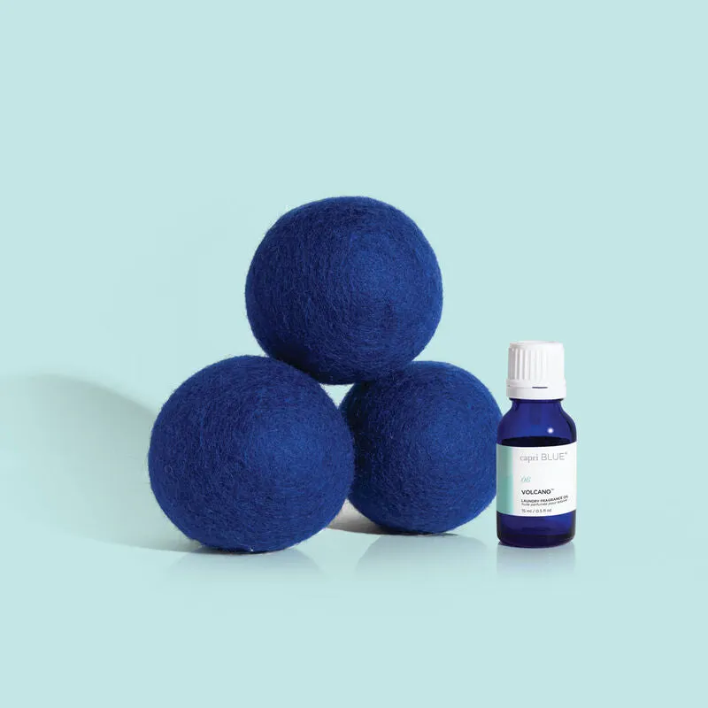 Volcano Wool Dryer Ball Set by Capri Blue